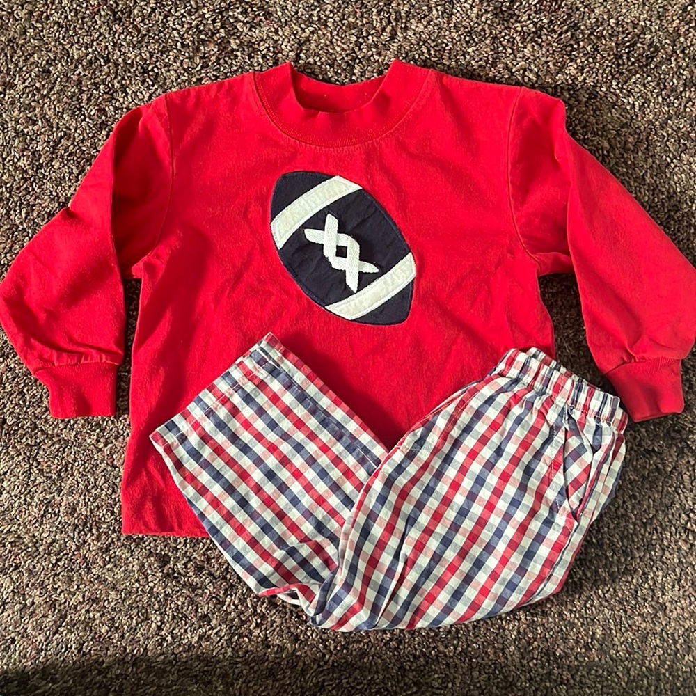 The Bailey Boys football matching set